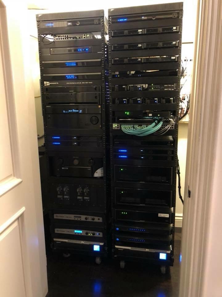 Dual Rack in closet